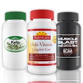 Vitamin Bottle Labels