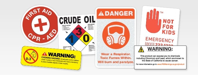 Custom Warning & Safety Labels Custom Warning & Safety Labels
