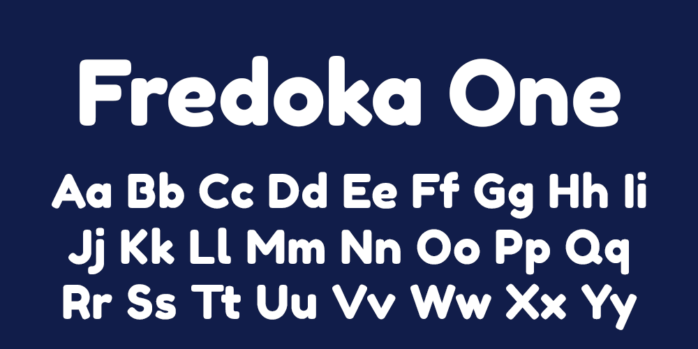 fredoka one font