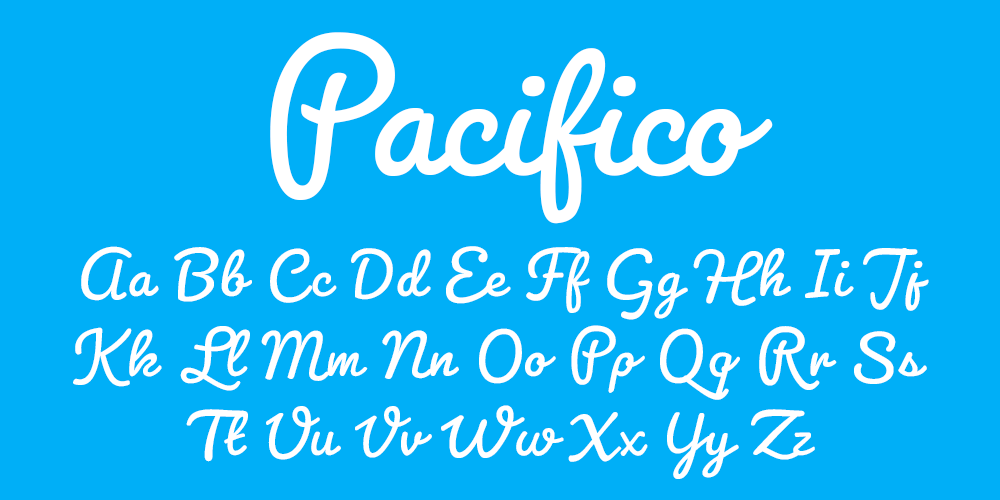 pacifico font